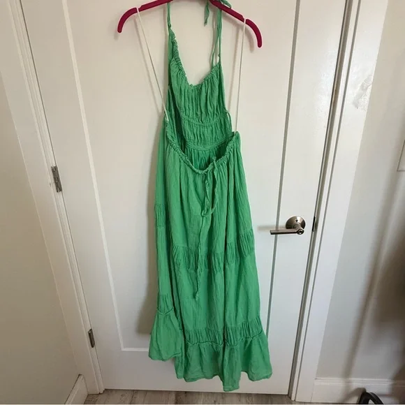 Free People Taking Sides Maxi | Green | Size M - Picture 6 of 6